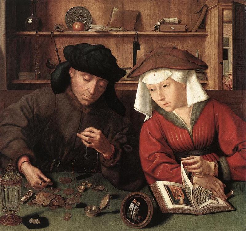 The Moneylender and his Wife sg, MASSYS, Quentin